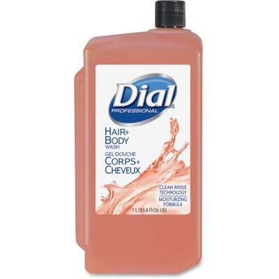 DIA04029 - Body amp; Hair Care, Peach Scent, Clear Amber, 1 Liter Cartridge