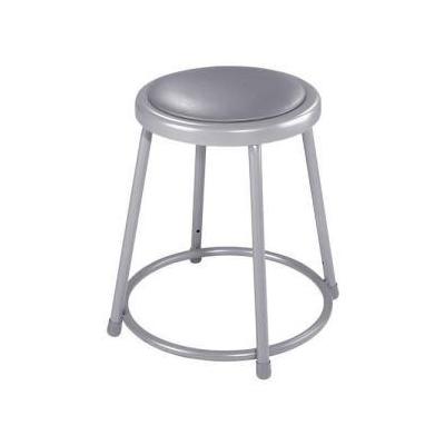 National Public Seating 18-Inch Heavy-Duty Padded Steel Stool