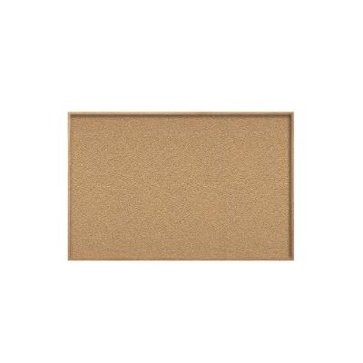 Traditional Natural Cork Board w/ Wood Frame (8' W x 4' H)