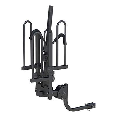 CURT 18085 Key-Operated Tray-Style Hitch Bike Rack, 2 Bikes, Fits 1-1/4-Inch or 2-Inch Receiver