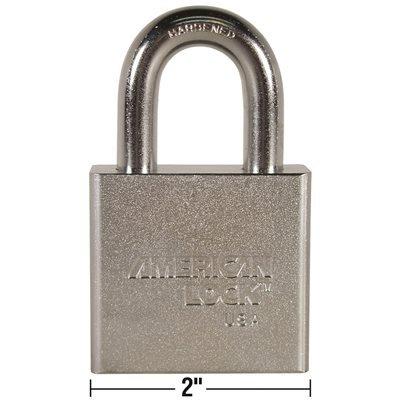 American Lock 2" (51mm) Solid Steel Rekeyable Pin Tumbler Padlock