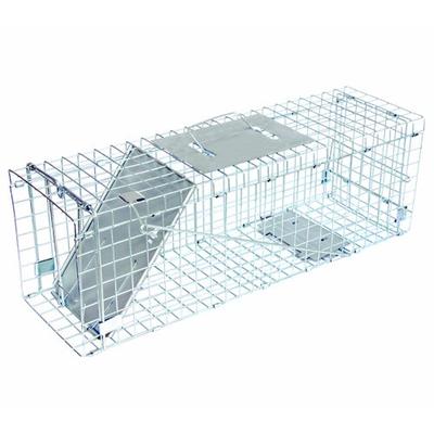 JT Eaton 465N Answer Single Door Live Animal Cage Trap for Medium Size Pests, 24" x 7" x 8"