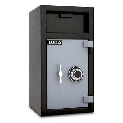 Mesa Safe MFL2714C All Steel Depository Safe with Combination Lock, 1.4-Cubic Feet, Two tone Black a