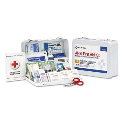 First Aid Only FAO90560 Ansi Class A 25 Person Bulk First Aid Kit For 25 People, 89 Pieces