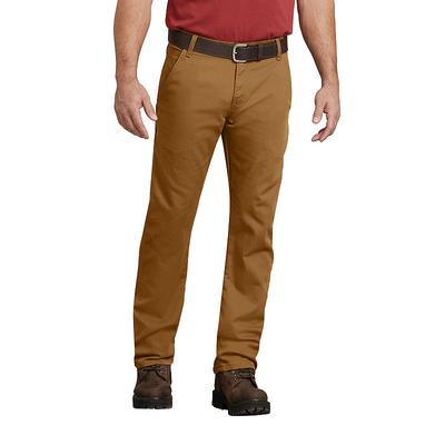 "Dickies Tough Max "" DP802 Duck Carpenter Pant, Mens, Size 38x34, Brown"