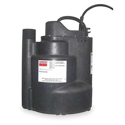 Dayton 1/2 HP 1-1/4" Submersible Sump Pump 115V Vertical, 3YU59