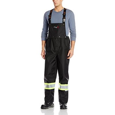 Viking Professional Journeyman FR Waterproof Flame Resistant Bib Pant, Black, XL