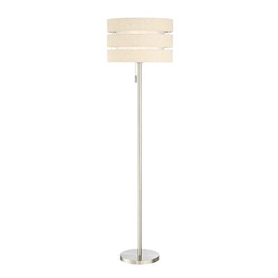Lite Source Falan Brushed Nickel Floor Lamp