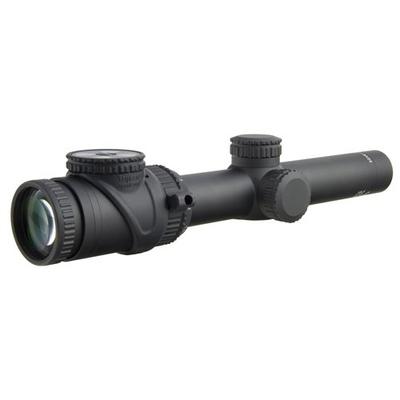 Trijicon TR25-C-200091 AccuPoint 1-6x24mm Riflescope, 30mm Main Tube with BAC Amber Triangle Post Re