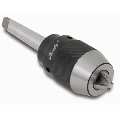 Jacobs 31408 JK 130-MT2 1.0 to 13.0 Millimeter Capacity High Precision Keyless Chuck with #2 Morse T