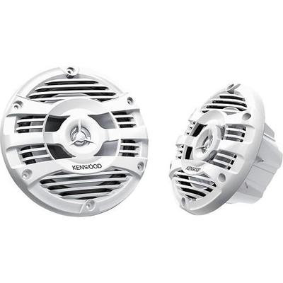 Kenwood KFC-1653MRW 6-1/2" Marine Speakers, White