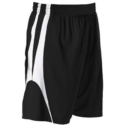Don Alleson Clothing/Footwear Basketball - AA54MMP-AA54MMPBWHMED - Adult Reversibleshort Black/White