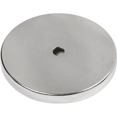 MAG-MATE MX2508R Rare Earth Plated Cup Magnet, 2.63"/100 lb