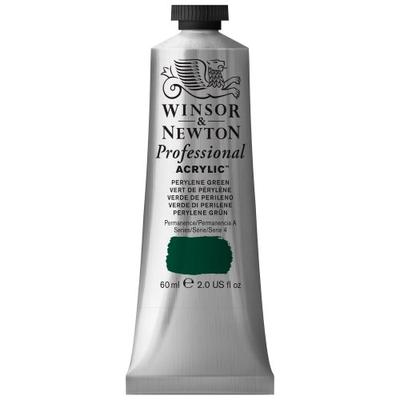 Winsor & Newton Professional Acrylic Color Paint, 60ml Tube, Perylene Green