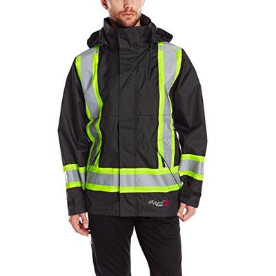 Viking Professional Journeyman FR Waterproof Flame Resistant Jacket, Black, Large
