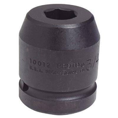 Stanley Proto J10029 6 Point 1" Drive Impact Socket, 1-13/16"