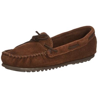 Minnetonka Moccasin (Tod/Yth) - Chocolate-13 Youth