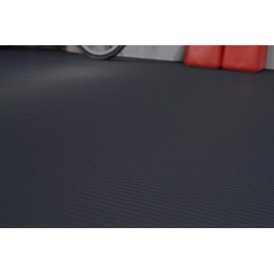 8'6 X22' 55 Mil Ribbed Garage Floor Mat SLATE GRAY